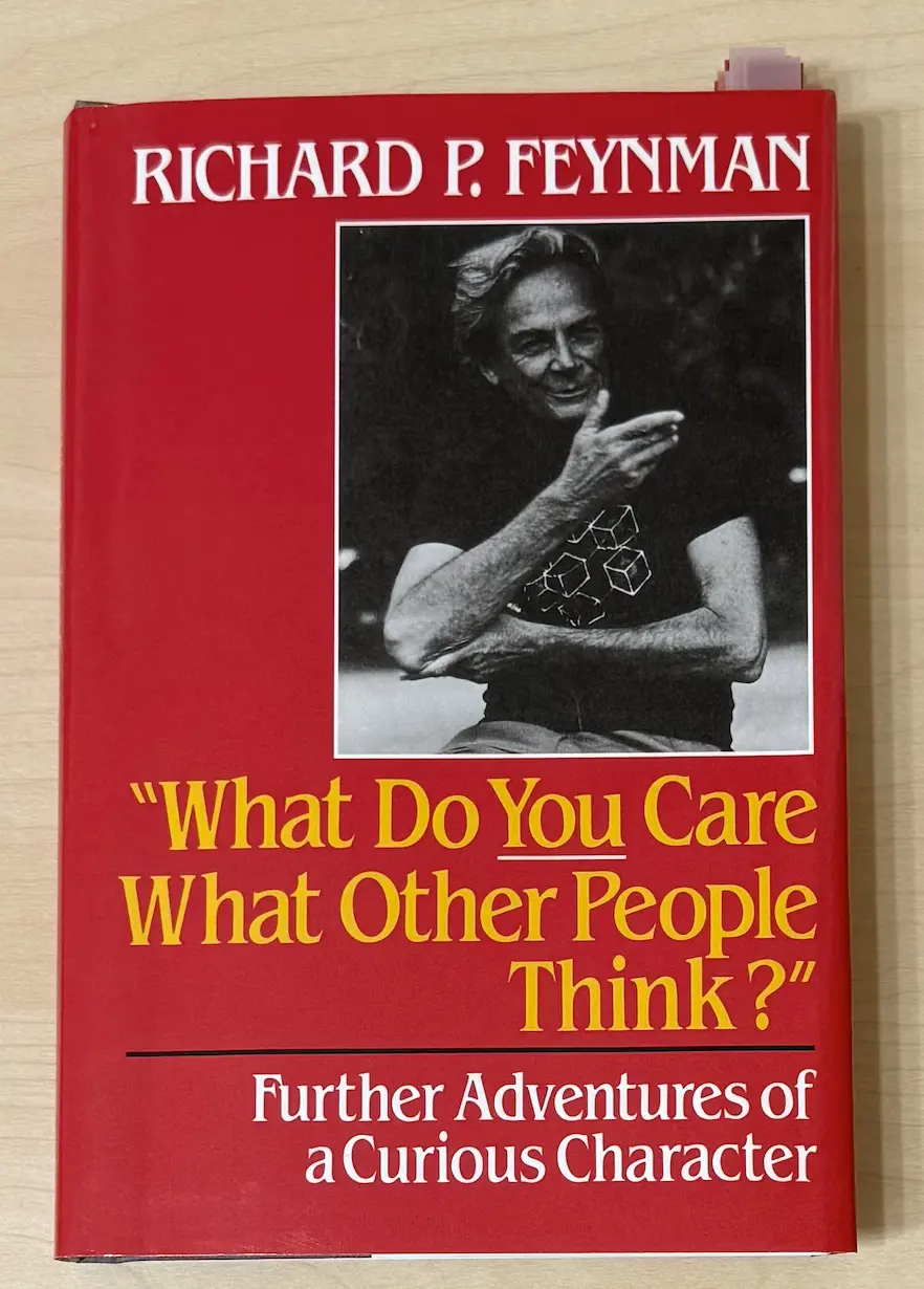 What Do You Care What Other People Think?: Further Adventures of a Curious Character